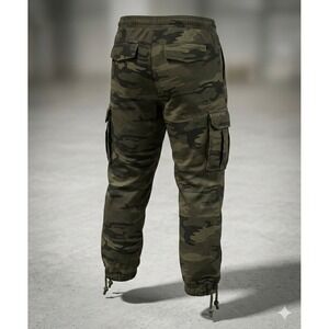 Anthropologie Sanctuary x Women's Tie Leg Drawstring Camo Cargo Pants. Size XS